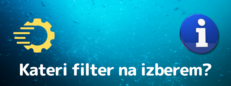 Nakup in vzdrževanje zunanjega filtra